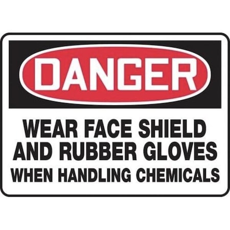 Accuform OSHA DANGER SAFETY SIGN EYE MPPE006XT MPPE006XT